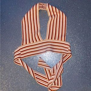 Amazon, sleeveless neck crop top,